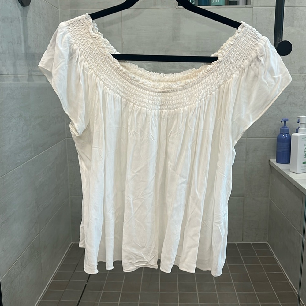 Talula/Aritzia off the shoulder top